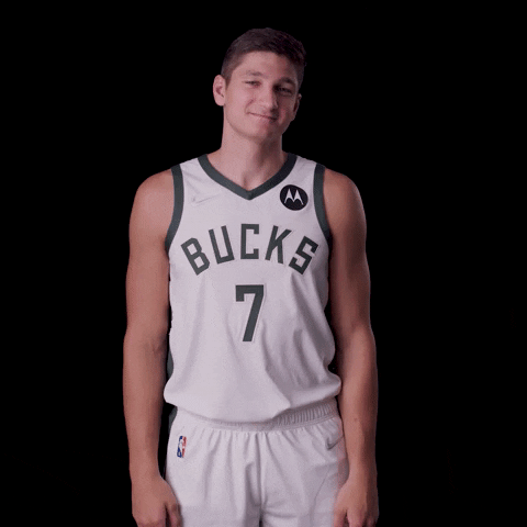 Peace Out Smile GIF by Milwaukee Bucks