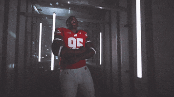 Feed Me Football GIF by Wisconsin Badgers