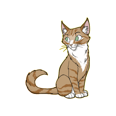 Cat Sticker by BARF World