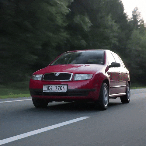 Skoda Fabia GIF