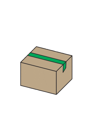 Moving Day Box Sticker by Université de Sherbrooke