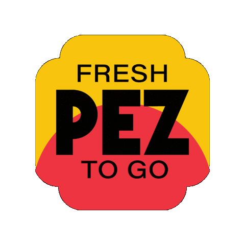 Walking Pez Sticker