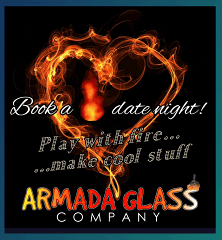 Date Night Fun GIF by Armada Glass Company