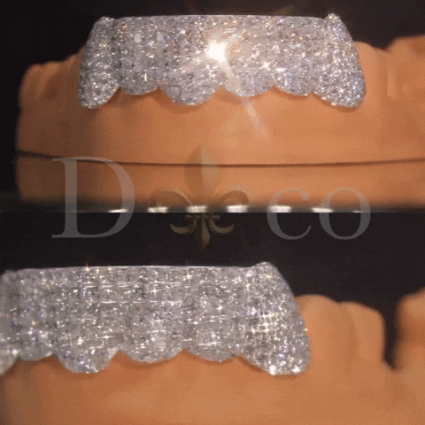 Grillz Gold Teeth GIF