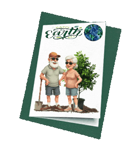 Earth Day Seniors Sticker