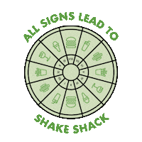 Moon Sign Sticker by Shake Shack