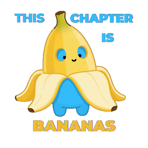 Banana Sticker by Bookly