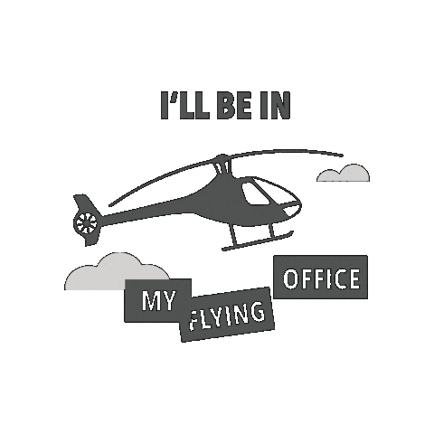 Helicopter Sticker by Heli NRW