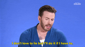 Chris Evans Lie GIF by BuzzFeed