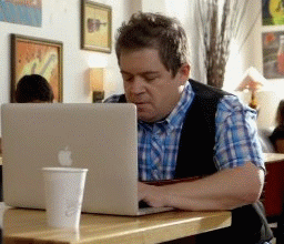 Patton Oswalt Work GIF - Find & Share on GIPHY