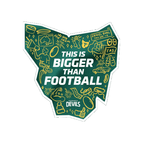 Devil Sticker by tasmaniafc