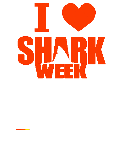 Heart Love Sticker by Shark Week