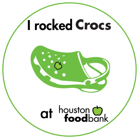 Food Bank Shoes Sticker by Houston Food Bank
