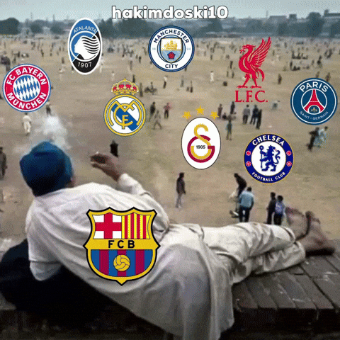Champions League Barcelona Vs Real Madrid GIF