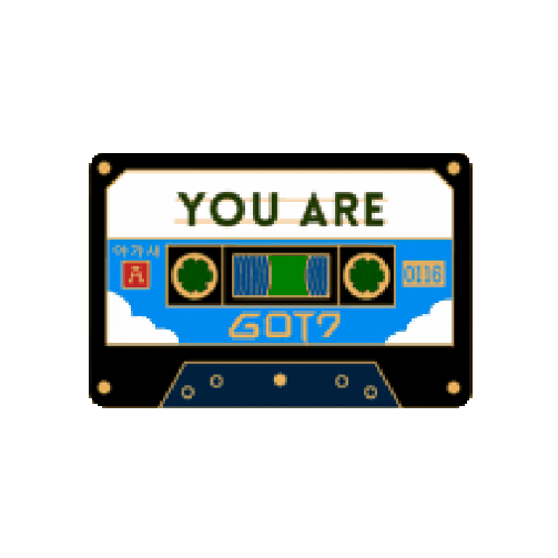 Ahgase Cassette Tape Sticker