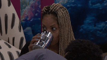 Side Eye Drinking GIF by Big Brother