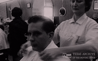 Barber Shop Vintage GIF by Texas Archive of the Moving Image