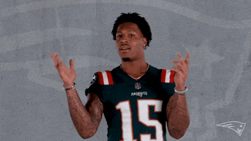 How Did That Get There Reaction GIF by New England Patriots