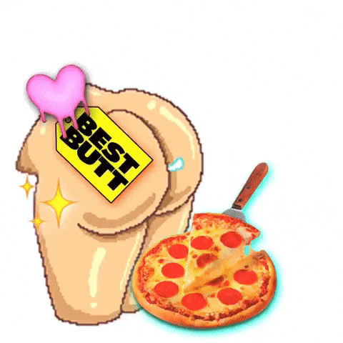 Pizza Love GIF by Anne Horel
