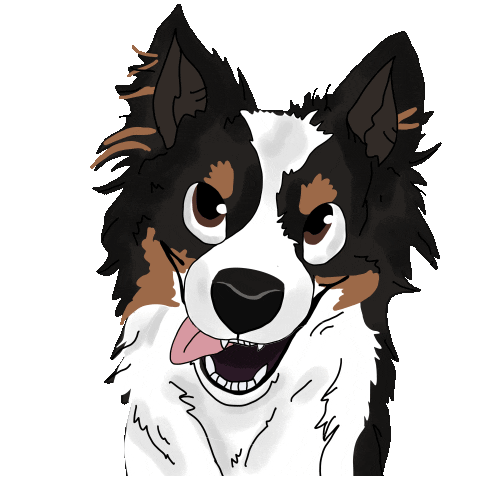 Herr Wuff Sticker