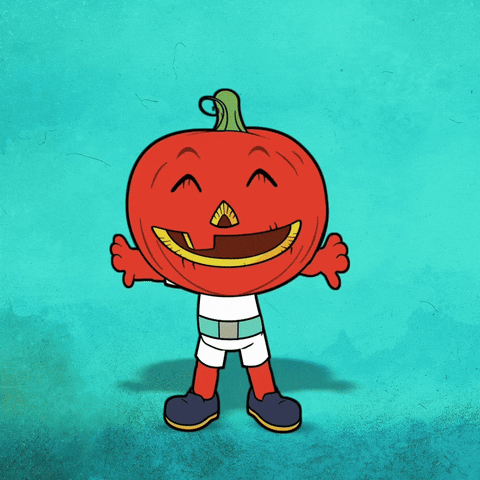 Pumpkin Spice Smile GIF by VeeFriends