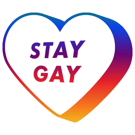 Heart Gay Sticker