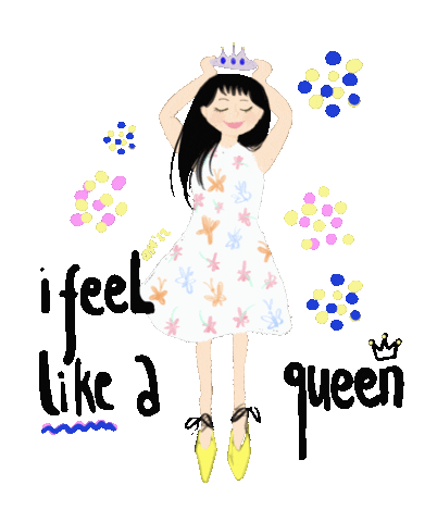 Girl Sticker