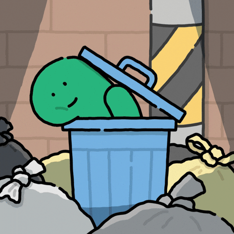 Trash Dinosaur GIF by Joguman Studio