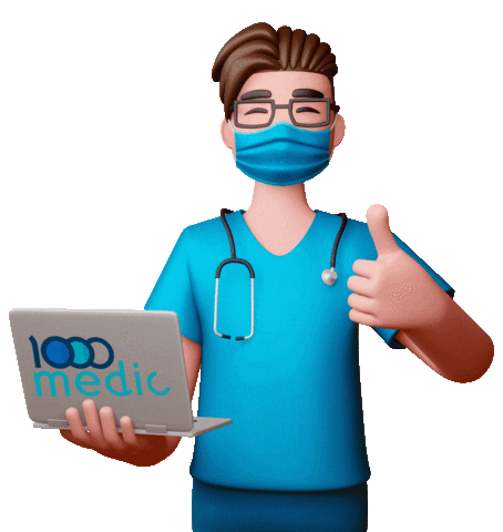 Medico Sticker by 1000Medic