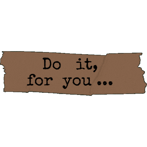 Do It For You Motivation Sticker