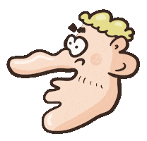 Face Wow Sticker by Careless Doodles