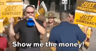 Show Me The Money Teamsters GIF by GIPHY News