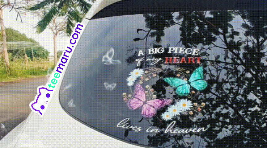 Personalized Memorial Car Decal - TeeMaru