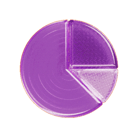 Piechart Sticker by POSTPRO