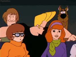 Scooby Doo Flirting GIF