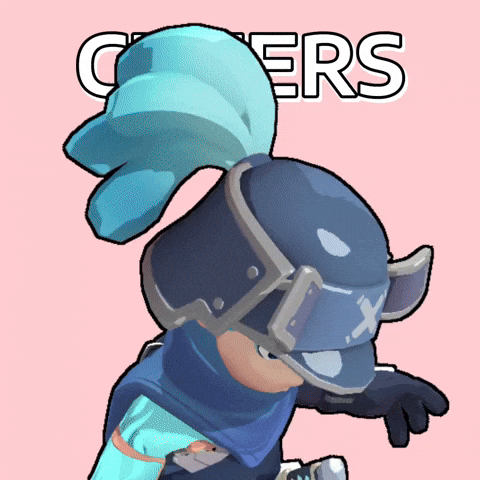 Cheers Congrats GIF by Party Icons