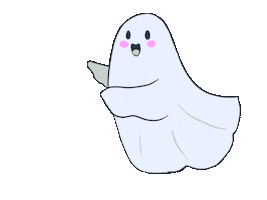 Halloween Boo Sticker
