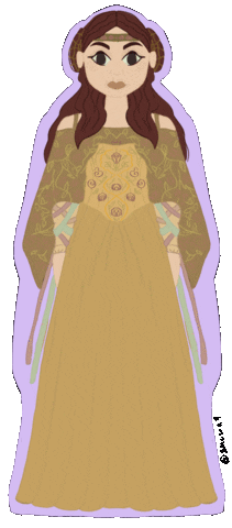 Padmestarwarssmourn4 Sticker