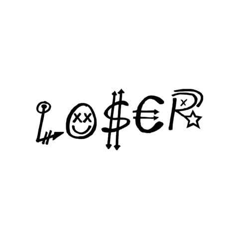 Logo Lose Sticker by LorenzoTheGawd