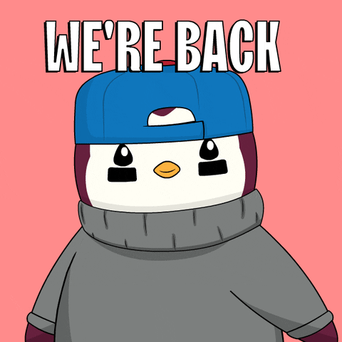 Im Back GIF by Pudgy Penguins