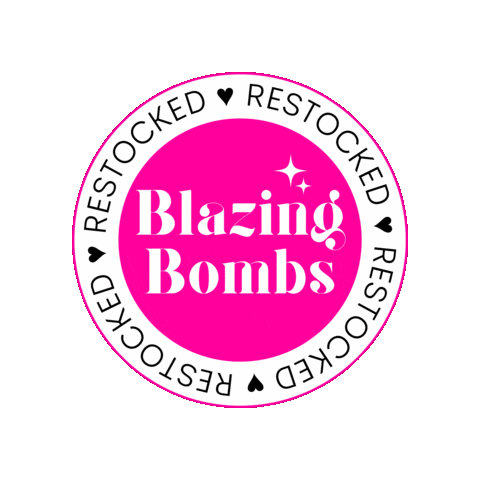 Restocked Sticker by Blazing Bombs