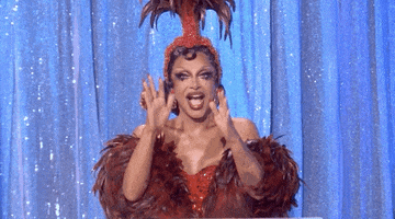 Excited Yas GIF by RuPaul's Drag Race