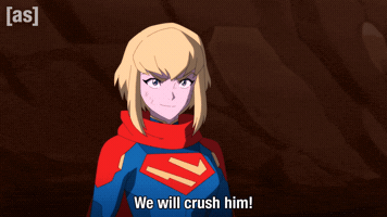 Superman Supergirl GIF by Adult Swim
