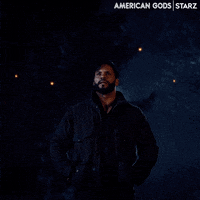 Ricky Whittle Magic GIF by American Gods