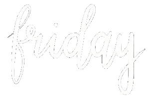 Friday Weiss Sticker by MentalHouse