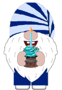 Happy Birthday Gnome Sticker