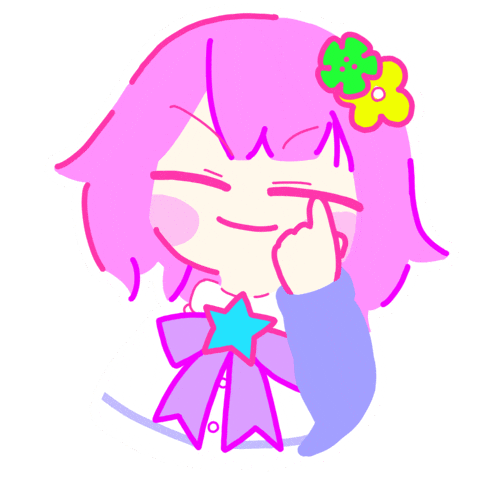 Girl Pink Sticker