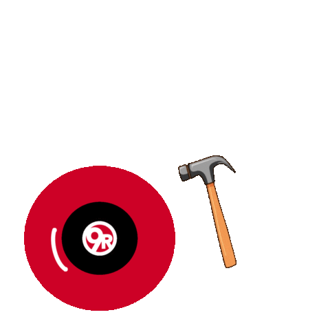 9 Round Barrie Sticker