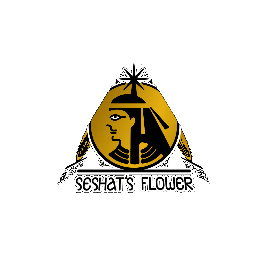 Seshat's Flower Sticker
