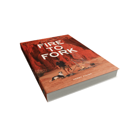 Book Cooking Sticker by Fire to Fork